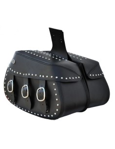 ALFORJAS PIEL PIZARRO CLÁSICA PARA H.D SPORTSTER 883