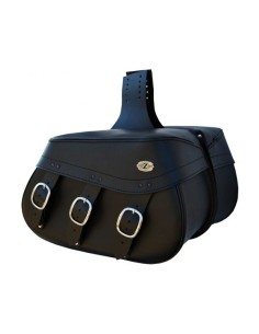 ALFORJAS PIEL PIZARRO BÁSICA PARA H.D SPORTSTER 883