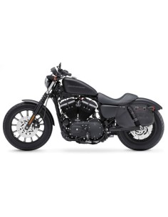 ALFORJAS PIEL PIZARRO BÁSICA PARA H.D SPORTSTER 883
