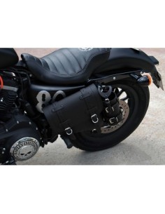 SET ALFORJAS HÉRCULES CON PORTABOTELLAS REGUL SPORTSTER H.D