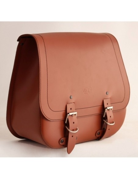 SET ALFORJAS SCIPION HCO AMORT MARRÓN CLARO SPORTSTER H.D