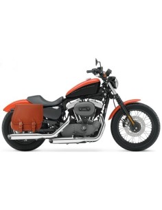 SET ALFORJAS SCIPION HCO AMORT MARRÓN CLARO SPORTSTER H.D