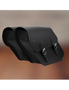 ALFORJAS PIEL GORUM BASICA PARA DYNA STREET-BOB HARLEY DAVIDSON