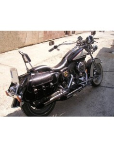 ALFORJAS RIGIDAS GRECIO BLACK DANDY PARA DYNA H.D