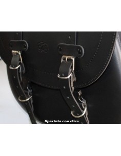 ALFORJAS PIEL CENTURION ADAPTADAS PARA DYNAS HARLEY DAVIDSON