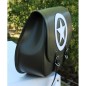 ALFORJA PIEL SPARTA ARMY STAR VERDE MILITAR IZDA DYNA STREET BOB H.D