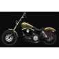 ALFORJA PIEL SPARTA ARMY STAR VERDE MILITAR IZDA DYNA STREET BOB H.D