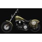 ALFORJA PIEL SPARTA ARMY STAR VERDE MILITAR IZDA DYNA STREET BOB H.D
