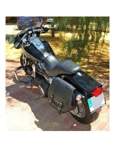 SET ALFORJAS BANDO FAT HCO AMORT PARA DYNA FAT-BOB H.D