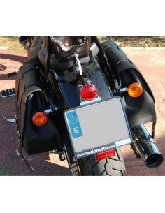 SET ALFORJAS BANDO FAT HCO AMORT PARA DYNA FAT-BOB H.D