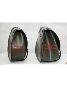 SET ALFORJAS BANDO FAT HCO AMORT PARA DYNA FAT-BOB H.D