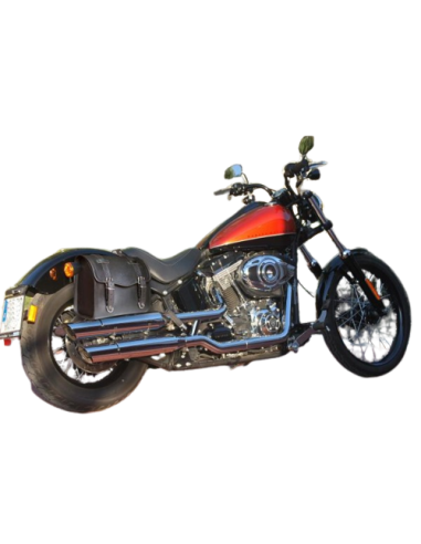 ALFORJA PIEL ITAKA PARA SOFTAIL BLACK LINE H.D ALFORJA PIEL ITAKA PARA SOFTAIL BLACK LINE H.D