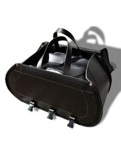 ALFORJAS RIGIDAS PIEL CAMPEADOR CELTIC BASICAS