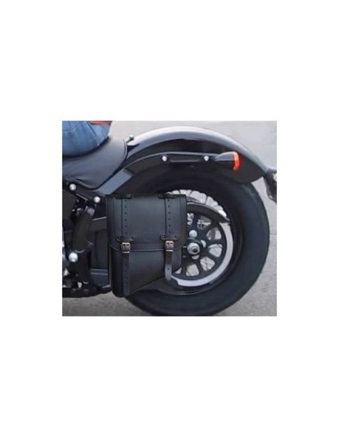 ALFORJA PIEL BASCULANTE TERCIO BASICA PARA SOFTAIL H.D