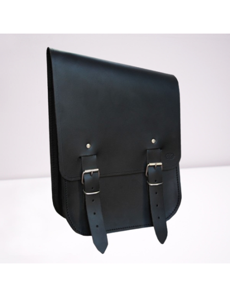 ALFORJA PIEL BASCULANTE TEMIS BÁSICA PARA SOFTAIL H.D