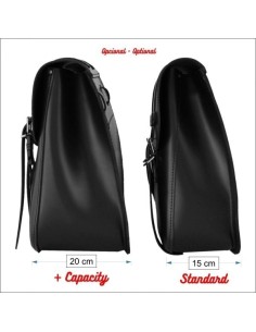 ALFORJA SPARTA SKULL MARFIL UN SOLO LADO 34X15X38