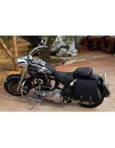 ALFORJA PIEL BIG SCIPION BÁSICA IZQUIERDA PARA SOFTAIL H.D