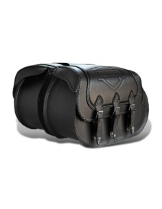 ALFORJAS RIGIDAS CAMPEADOR PERSONALIZADA ESCUDO HARLEY DAVIDSON PARA SOFTAIL H.D