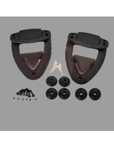 ALFORJAS RIGIDAS CAMPEADOR PERSONALIZADA ESCUDO HARLEY DAVIDSON PARA SOFTAIL H.D