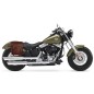 ALFORJA PIEL ADRIANO BASICA MARRÓN PARA SOFTAIL SLIM H.D