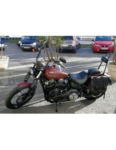 ALFORJA PIEL BANDO BASICA OLD RAT SOFTAIL STREET BOB H.D