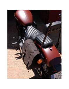 ALFORJA PIEL BANDO BASICA OLD RAT SOFTAIL STREET BOB H.D