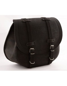 ALFORJA PIEL BANDO BASICA OLD RAT SOFTAIL STREET BOB H.D