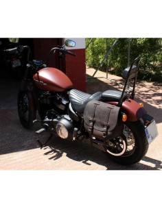 ALFORJA PIEL BANDO BASICA OLD RAT SOFTAIL STREET BOB H.D