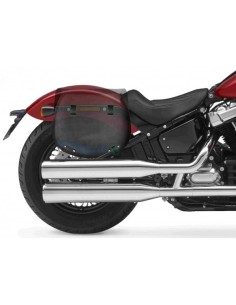 ALFORJA PIEL BANDO BASICA OLD RAT SOFTAIL STREET BOB H.D