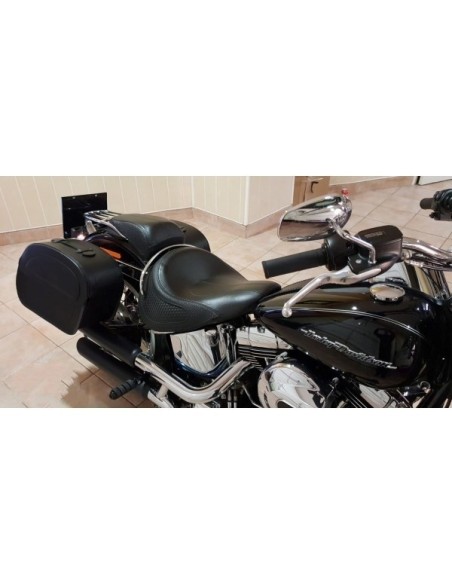 ALFORJAS RÍGIDAS SAHARA BÁSICA PARA SOFTAIL DELUXE FLSTN H.D