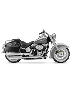 ALFORJAS RÍGIDAS SAHARA CLOVER PARA SOFTAIL DELUXE FLSTN H.D