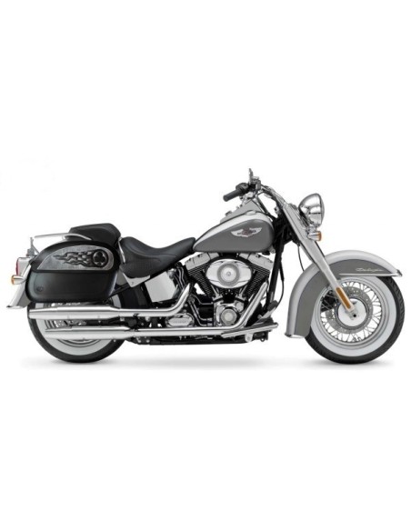ALFORJAS RÍGIDAS SAHARA CLOVER PARA SOFTAIL DELUXE FLSTN H.D