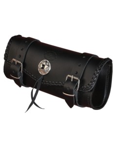 RULO MEDIANO PLANO TRENZADO 1 CONCHO 29X12X9CM