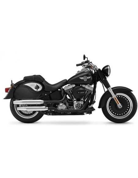 ALFORJAS RIGIDAS VENDETTA AS DE PICAS SOFTAIL FAT BOY H.D