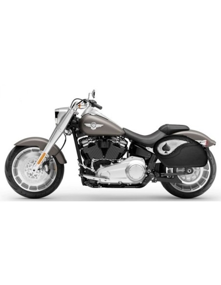 ALFORJAS RIGIDAS VENDETTA AS DE PICAS SOFTAIL FAT BOY H.D