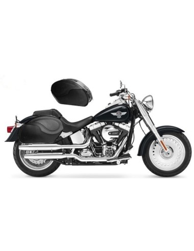 ALFORJAS RIGIDAS VENDETTA BASICAS PARA SOFTAIL FAT BOY SPECIAL H.D