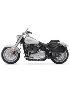ALFORJAS RIGIDAS VENDETTA GÓTICA PARA SOFTAIL FAT BOY SPECIAL H.D