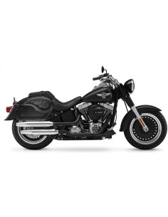 ALFORJAS RIGIDAS VENDETTA GÓTICA PARA SOFTAIL FAT BOY SPECIAL H.D