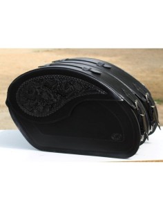 ALFORJAS RIGIDAS VENDETTA GÓTICA PARA SOFTAIL FAT BOY SPECIAL H.D