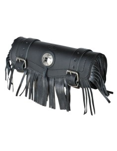 RULO MEDIANO CUSTOM BASICO 1 CONCHO CON FLECOS 29X11CM