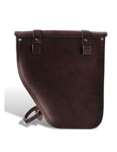 ALFORJA PIEL CENTURION MARRÓN DCHA PARA DYNA H.D