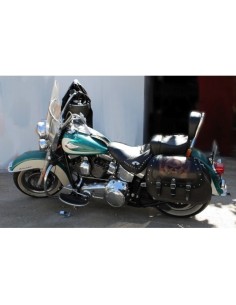 ALFORJAS RIGIDAS CAMPEADOR PERSONALIZADA WILLIE HARLEY DAVIDSON PARA SOFTAIL H.D