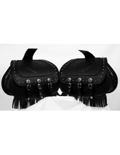 ALFORJAS RIGIDAS JABATON CON ESCUDO HD PARA SOFTAIL DELUXE H.D