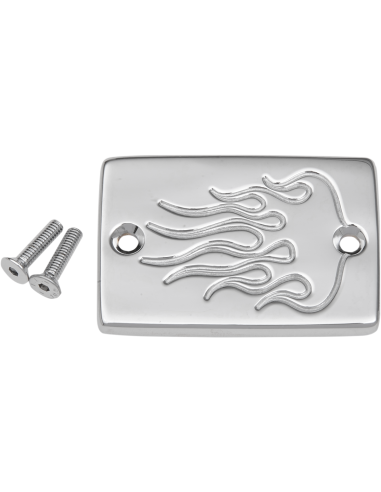 TAPA LIQUIDO FRENOS LLAMAS PARA KAWASAKI VN900, VN1500-1600, VN2000A TAPA LIQUIDO FRENOS LLAMAS PARA KAWASAKI VN900, VN1500-1600, VN2000A