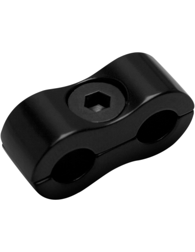 ABRAZADERA GUÍAS DE CABLE NEGRO UN CABLE 6 Y 7 MM ABRAZADERA GUÍAS DE CABLE NEGRO UN CABLE 6 Y 7 MM