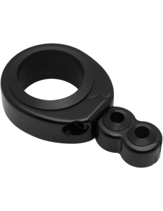 ABRAZADERA GUÍAS DE CABLE NEGRO DOS CABLES 32-38 MM