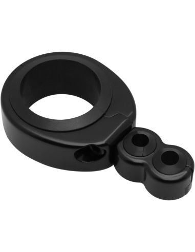 ABRAZADERA GUÍAS DE CABLE NEGRO DOS CABLES 32-38 MM ABRAZADERA GUÍAS DE CABLE NEGRO DOS CABLES 32-38 MM