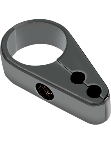 ABRAZADERA GUÍAS DE CABLE ACELERADOR NEGRO UN CABLE 25,4 MM ABRAZADERA GUÍAS DE CABLE ACELERADOR NEGRO UN CABLE 25,4 MM