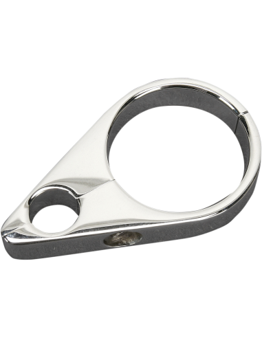 GUÍA CABLE EMBRAGUE CROMADO CON ABRAZADERA DE 32 MM GUÍA CABLE EMBRAGUE CROMADO CON ABRAZADERA DE 32 MM