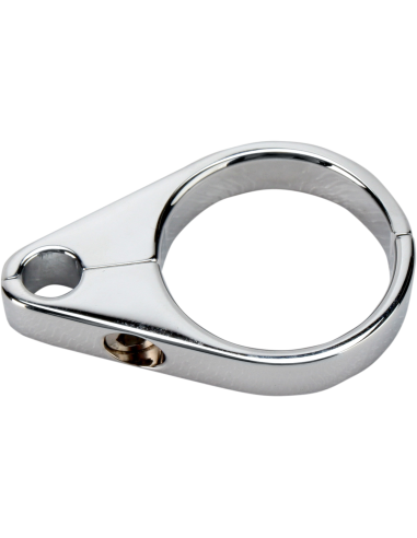 GUÍA CABLE ACELERADOR-FRENO CROMADO CON ABRAZADERA DE 32 MM GUÍA CABLE ACELERADOR-FRENO CROMADO CON ABRAZADERA DE 32 MM